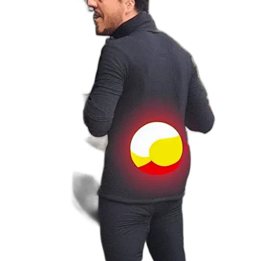jacket, staff, mask, animal transparent PNG cut-out