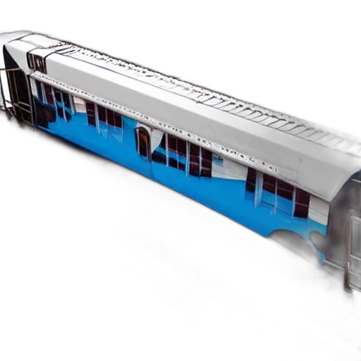 3d render, concept art, photorealistic, train transparent PNG cut-out