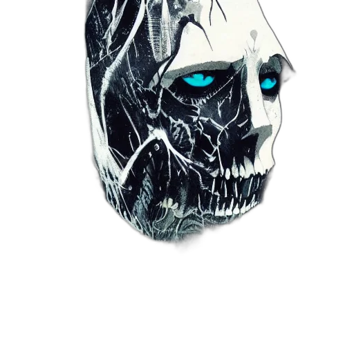 mask, face, robot, creature transparent PNG cut-out