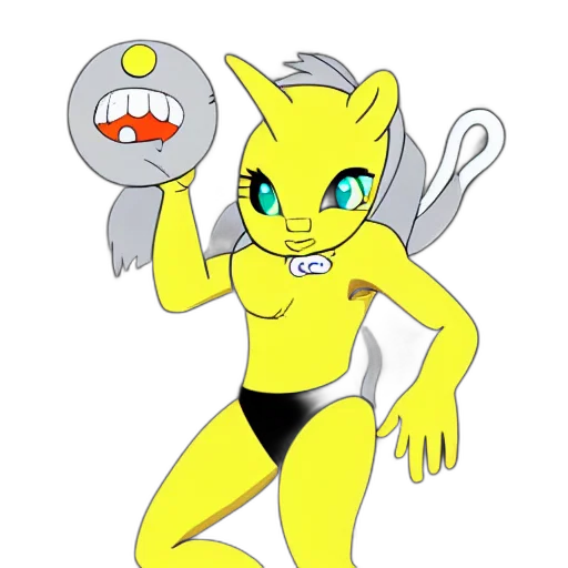 creature, staff, mask, robot transparent PNG cut-out