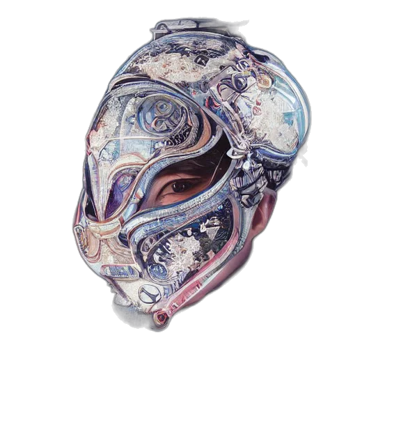 mask, jewelry, hat, face transparent PNG cut-out