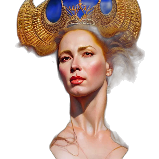 crown, hat, jewelry, face transparent PNG cut-out