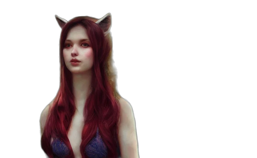 dress, creature, fantasy art, concept art transparent PNG cut-out