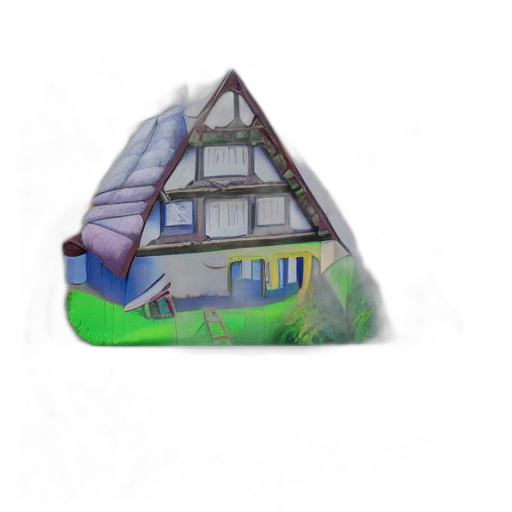 building, hat, umbrella, bottle transparent PNG cut-out