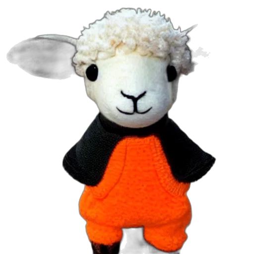 animal, cute, little, sheep transparent PNG cut-out
