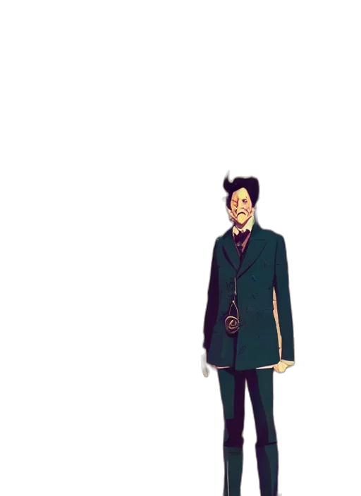 staff, jacket, mask, creature transparent PNG cut-out