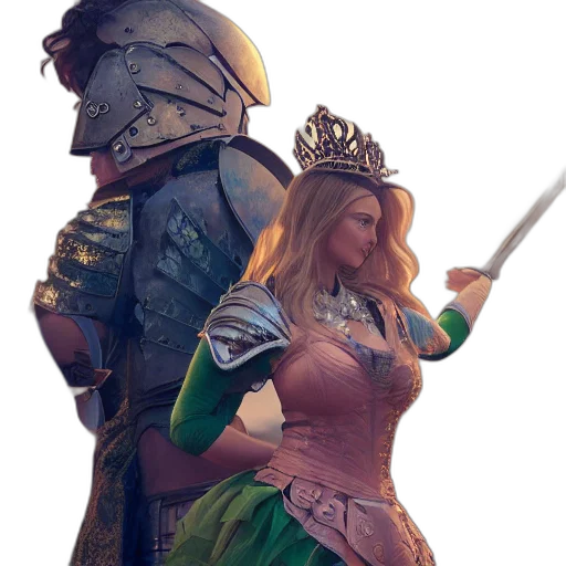 crown, sword, staff, concept art transparent PNG cut-out