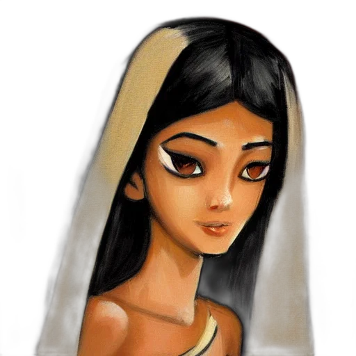 dress, jewelry, face, mask transparent PNG cut-out