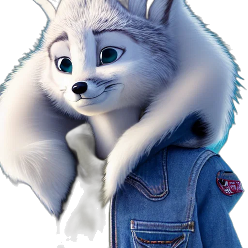 jacket, animal, face, staff transparent PNG cut-out