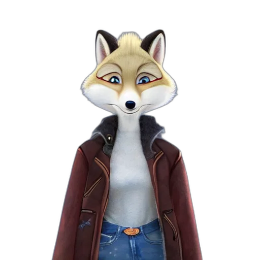 jacket, animal, mask, staff transparent PNG cut-out