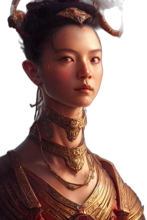 face, dragon, crown, jewelry transparent PNG cut-out