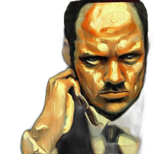 face, mask, photorealistic, comic book art transparent PNG cut-out
