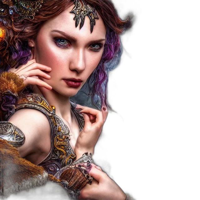 jewelry, fantasy art, concept art, photorealistic transparent PNG cut-out
