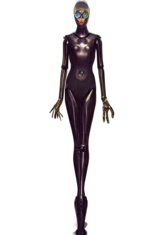 robot, dress, creature, jewelry transparent PNG cut-out
