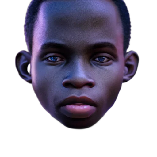 face, mask, robot, creature transparent PNG cut-out