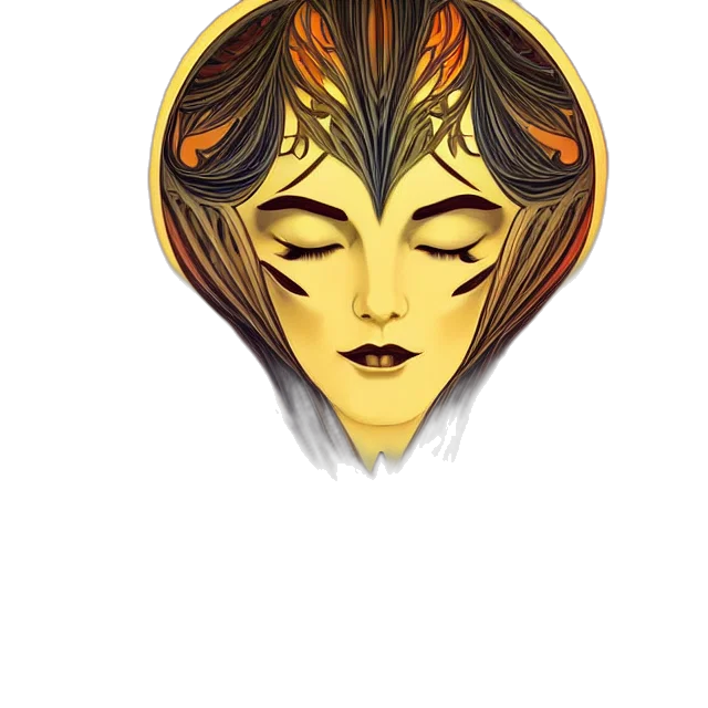 mask, face, crown, jewelry transparent PNG cut-out