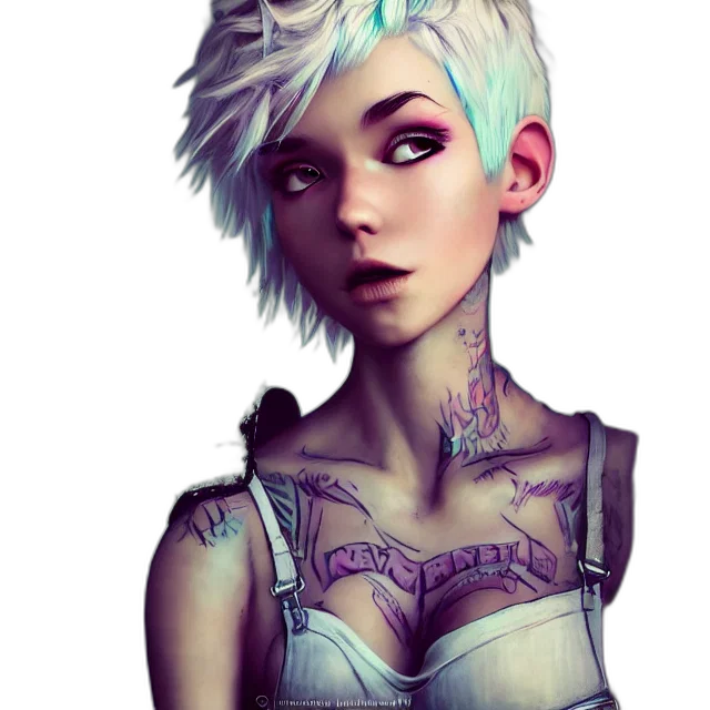 face, dress, robot, jewelry transparent PNG cut-out