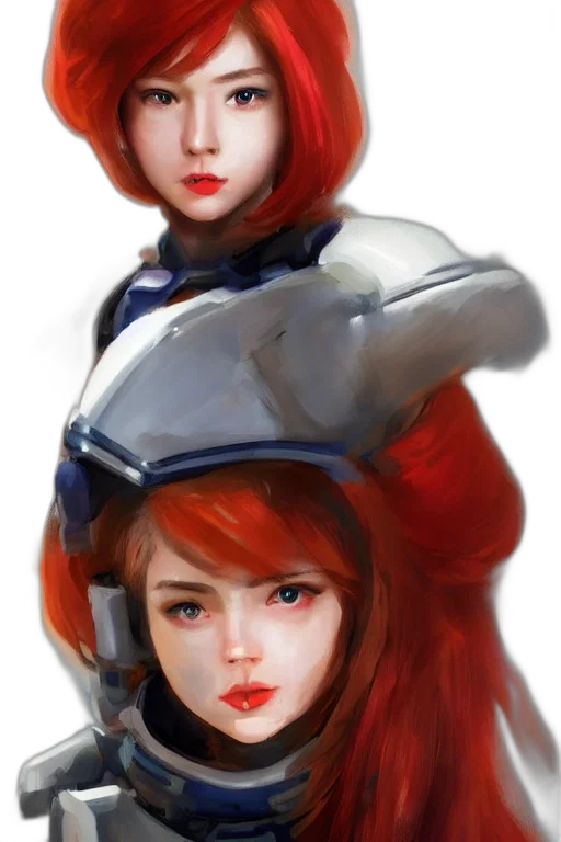 face, robot, crown, concept art transparent PNG cut-out