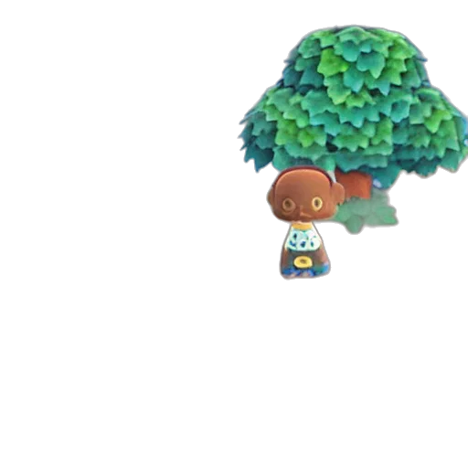 tree, staff, dress, creature transparent PNG cut-out