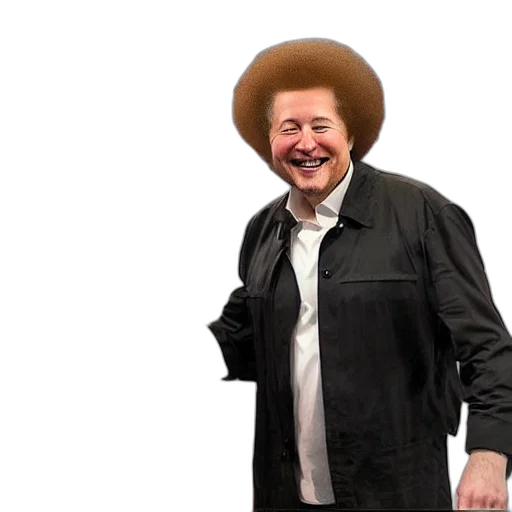 hat, jacket, hair, staff transparent PNG cut-out