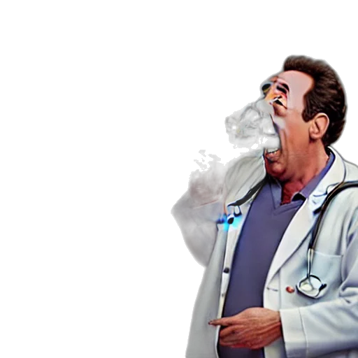 staff, jacket, mask, face transparent PNG cut-out