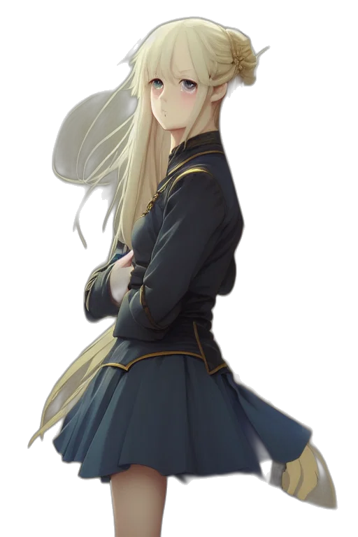 staff, dress, crown, jacket transparent PNG cut-out