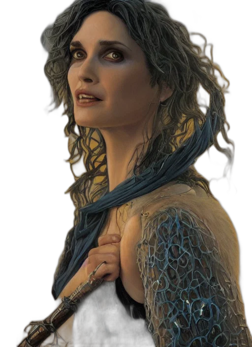 dragon, jewelry, dress, face transparent PNG cut-out