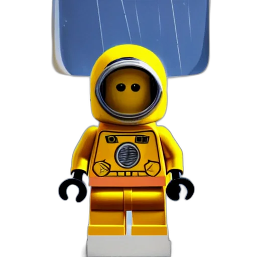 robot, staff, jacket, 3d render transparent PNG cut-out