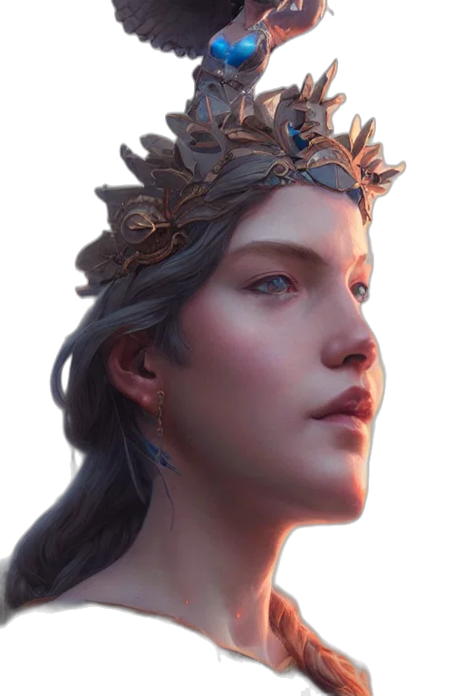crown, jewelry, face, mask transparent PNG cut-out