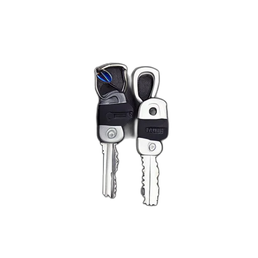 car, keys, bottom, open transparent PNG cut-out