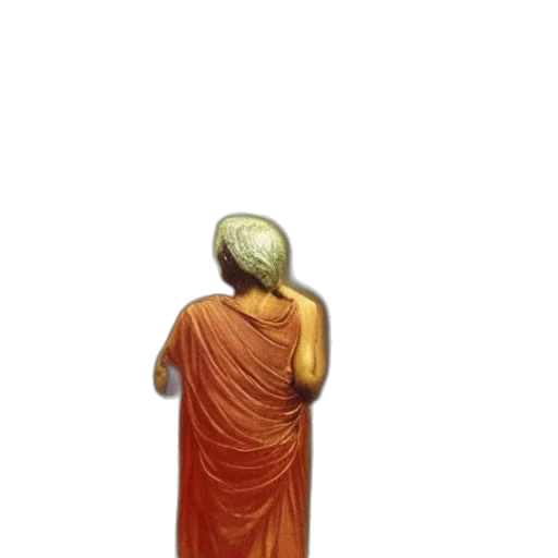 dress, staff, face, jewelry transparent PNG cut-out