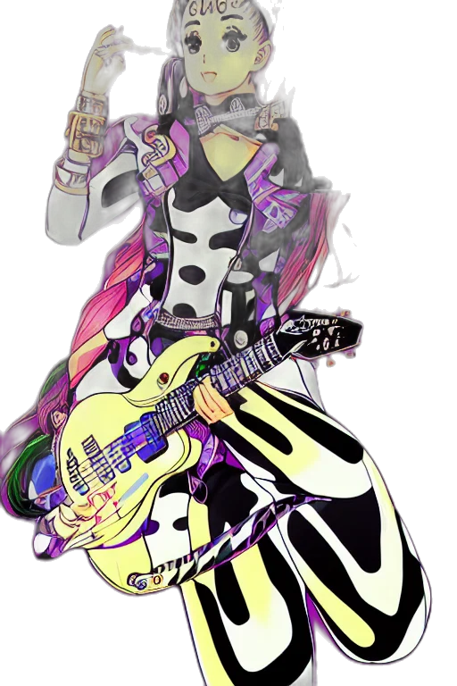 vaporwave, cartoon, anime, concept art transparent PNG cut-out