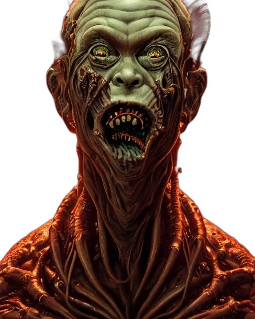 creature, face, mask, staff transparent PNG cut-out