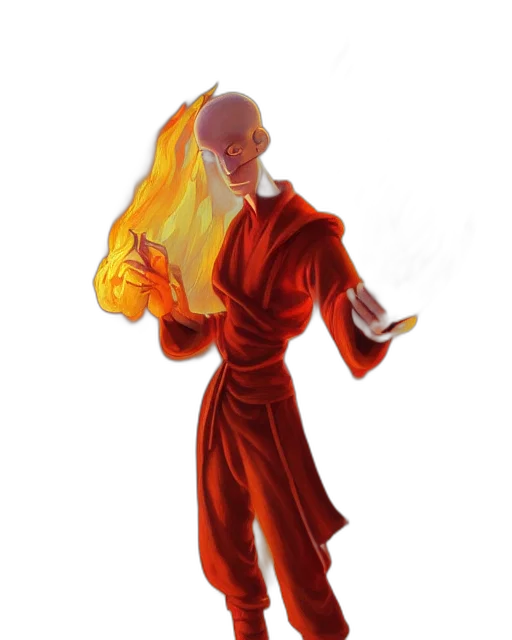 staff, dress, hair, concept art transparent PNG cut-out