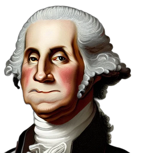 face, photorealistic, caricature, george transparent PNG cut-out