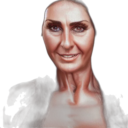 face, robot, mask, creature transparent PNG cut-out