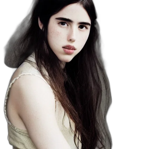 hair, face, photorealistic, fantasy art transparent PNG cut-out