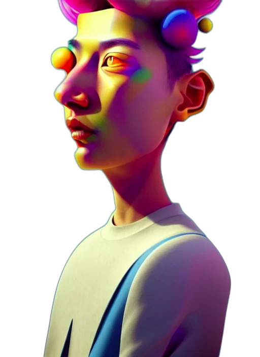 face, mask, robot, creature transparent PNG cut-out