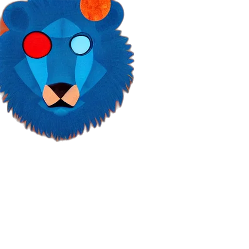 mask, animal, creature, crown transparent PNG cut-out
