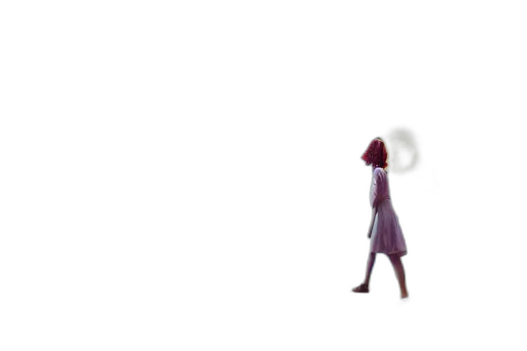 dress, robot, staff, umbrella transparent PNG cut-out