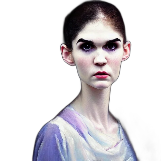 face, dress, photorealistic, fantasy art transparent PNG cut-out