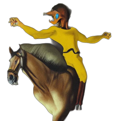 staff, jacket, animal, hat transparent PNG cut-out