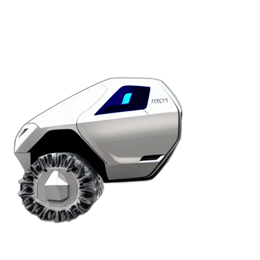 robot, car, weapon, 3d render transparent PNG cut-out