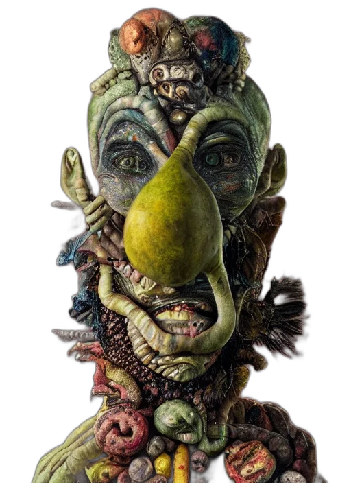 mask, face, staff, creature transparent PNG cut-out
