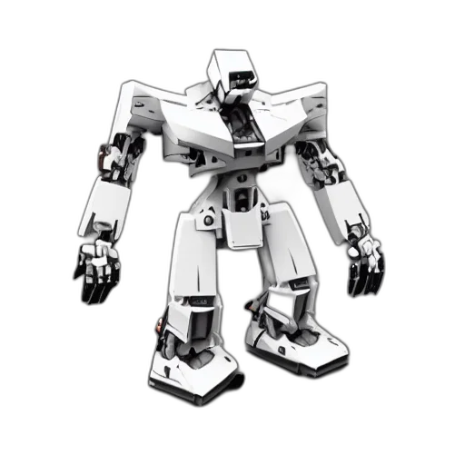 robot, 3d render, concept art, mecha transparent PNG cut-out