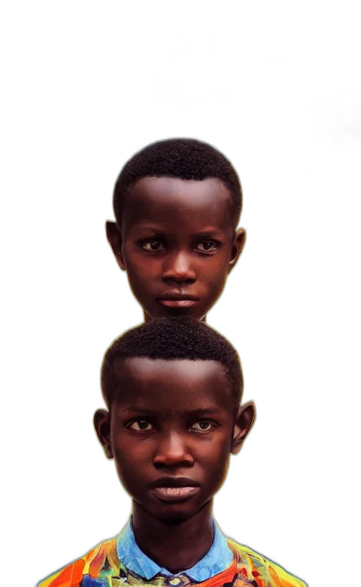 face, mask, crown, hair transparent PNG cut-out