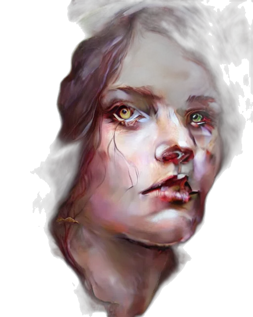 face, mask, photorealistic, fantasy art transparent PNG cut-out