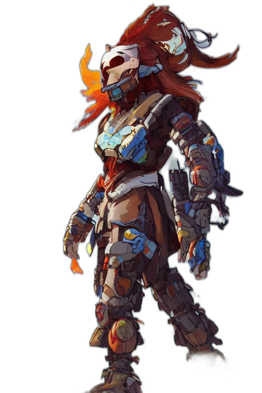 weapon, robot, staff, dragon transparent PNG cut-out