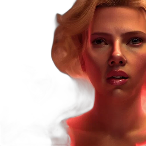face, photorealistic, concept art, 3d render transparent PNG cut-out