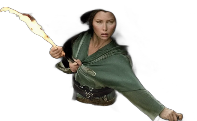staff, sword, weapon, fantasy art transparent PNG cut-out
